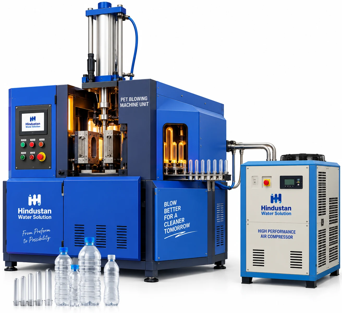 PET Blowing Machine Units
